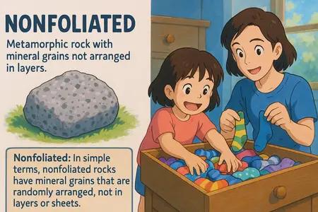 Nonfoliated Meaning