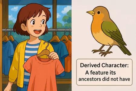 Derived Character Meaning