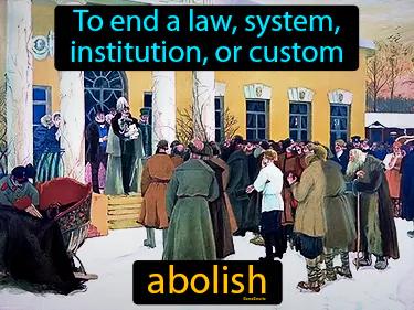 Abolish Meaning