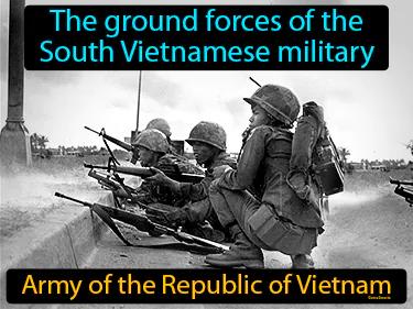 Army Of The Republic Of Vietnam Meaning