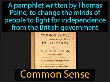 Common Sense Meaning