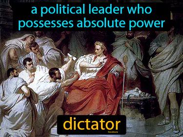Dictator Meaning