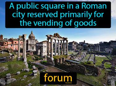 Forum Meaning