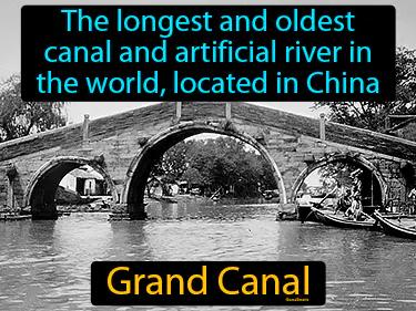 Grand Canal Meaning