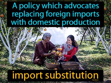 Import Substitution Meaning