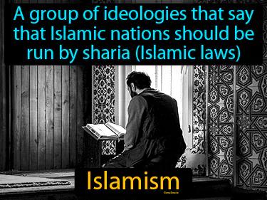 Islamism Meaning