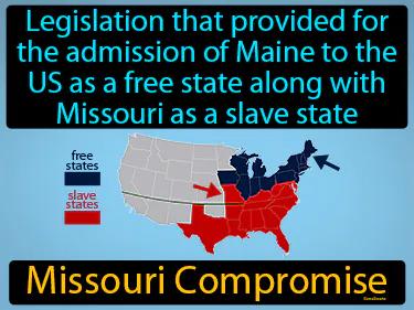 Missouri Compromise Meaning