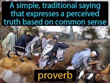 Proverb Meaning