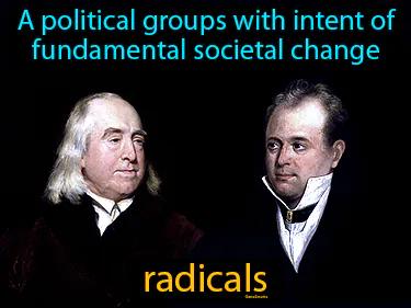 Radicals Meaning