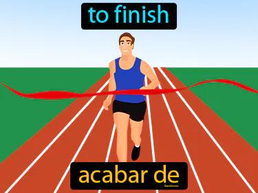 Acabar De Meaning