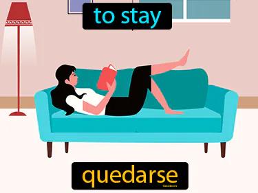 Quedarse Meaning