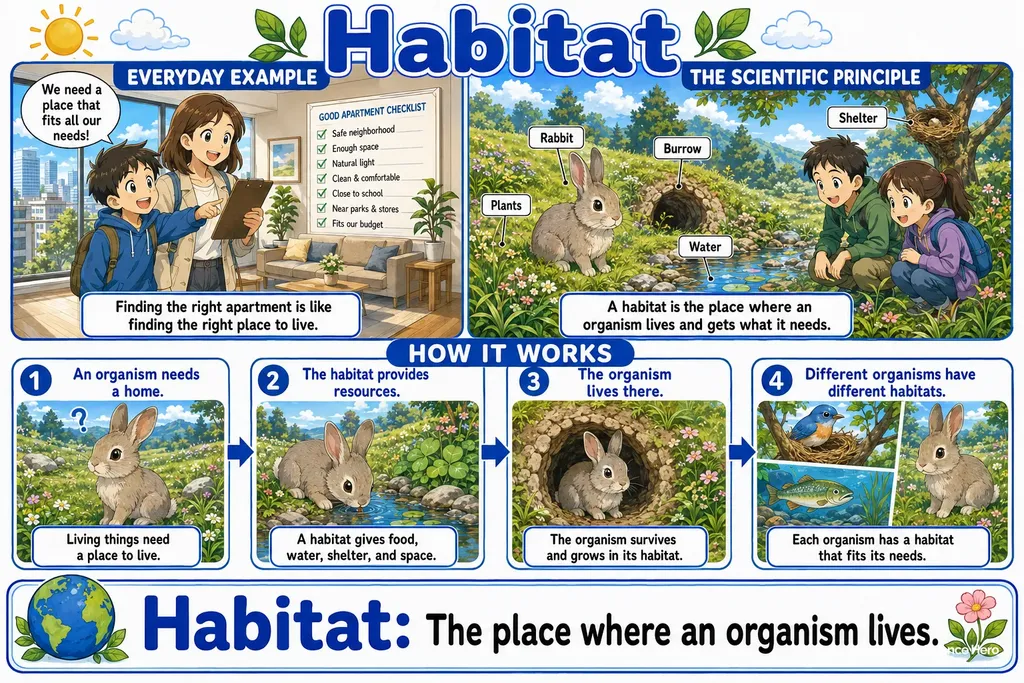 Habitat Meaning Detailed