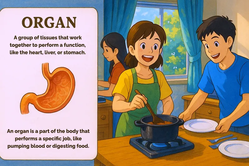 Organ Meaning Organ Meaning