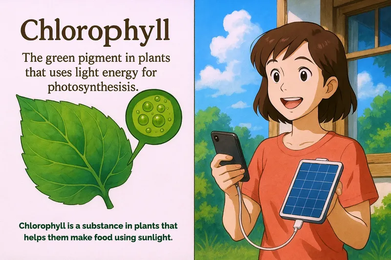 Chlorophyll Meaning Chlorophyll Meaning