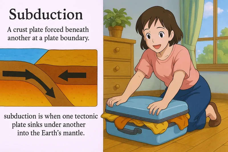 Subduction Meaning Subduction Meaning