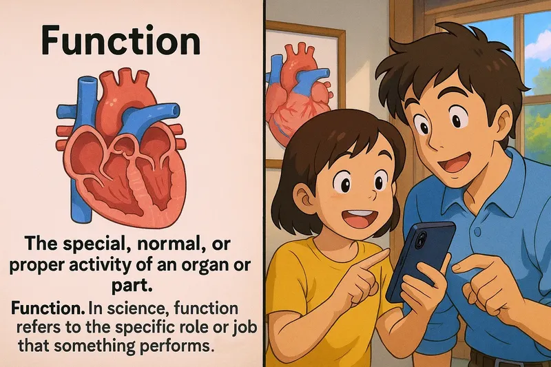 Function Meaning Function Meaning