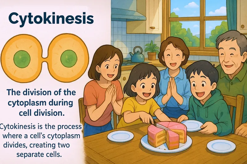 Cytokinesis Meaning Cytokinesis Meaning