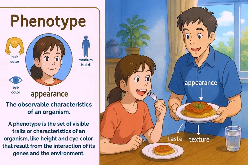 Phenotype Meaning Phenotype Meaning
