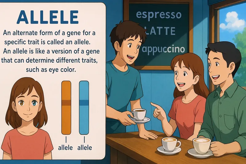 Allele Meaning Allele Meaning