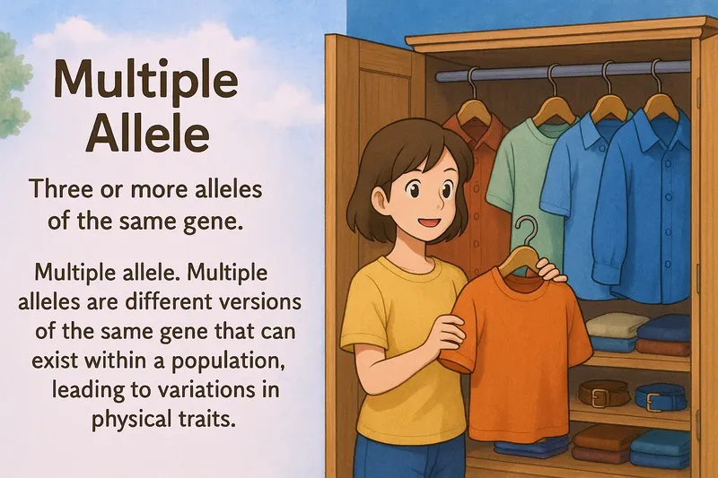 Multiple Allele Meaning Multiple Allele Meaning