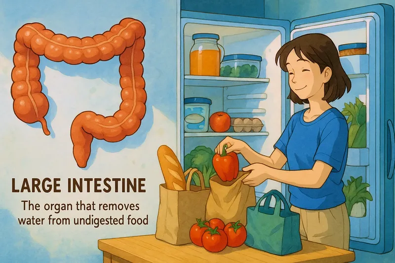 Large Intestine Meaning Large Intestine Meaning