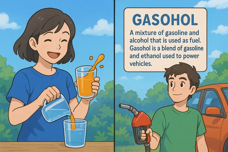 Gasohol Meaning Gasohol Meaning