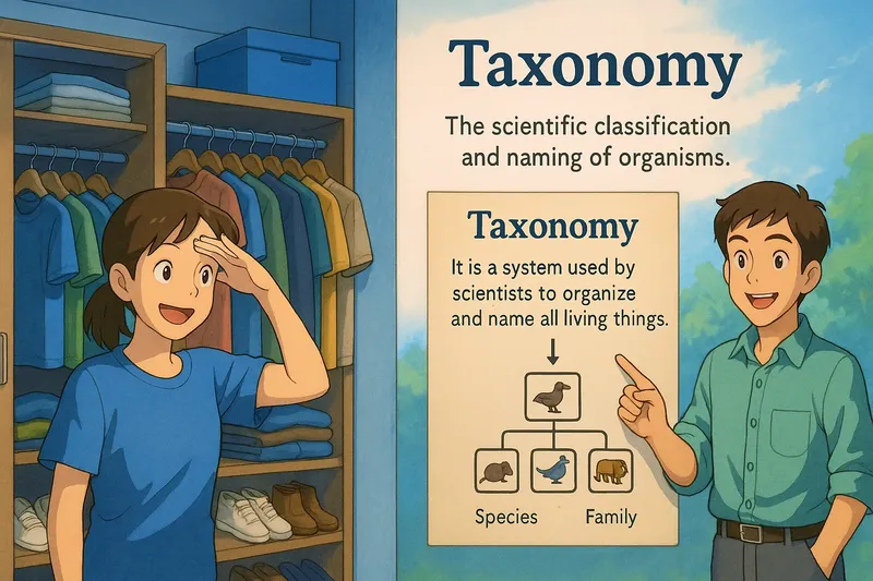 Taxonomy Meaning Taxonomy Meaning