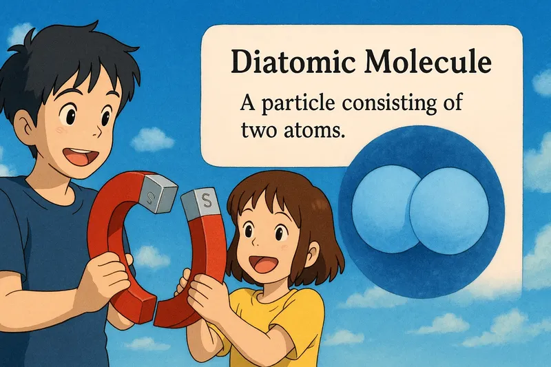 Diatomic Molecule Meaning Diatomic Molecule Meaning