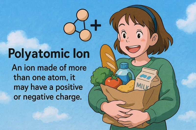 Polyatomic Ion Meaning Polyatomic Ion Meaning