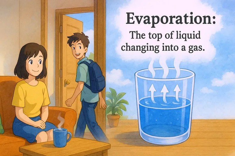 Evaporation Meaning Evaporation Meaning
