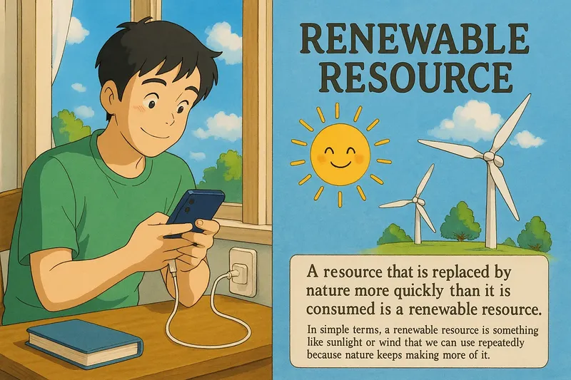 Renewable Resource Meaning Renewable Resource Meaning