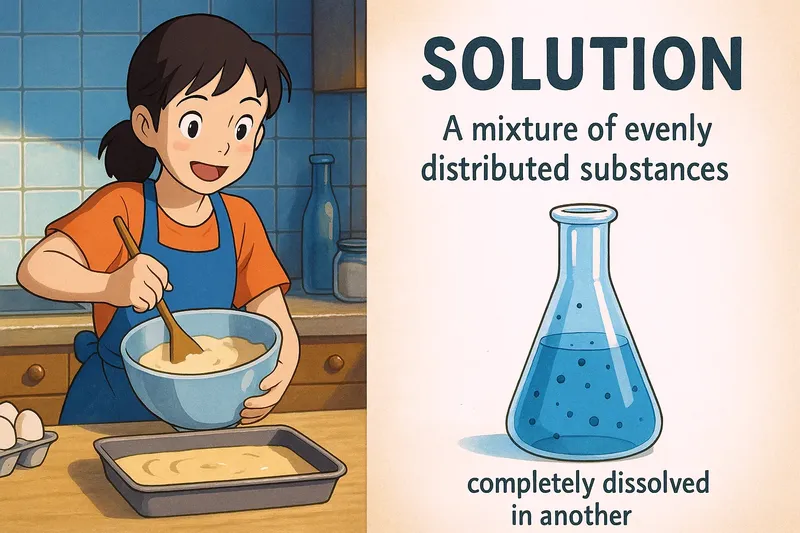 Solution Meaning Solution Meaning