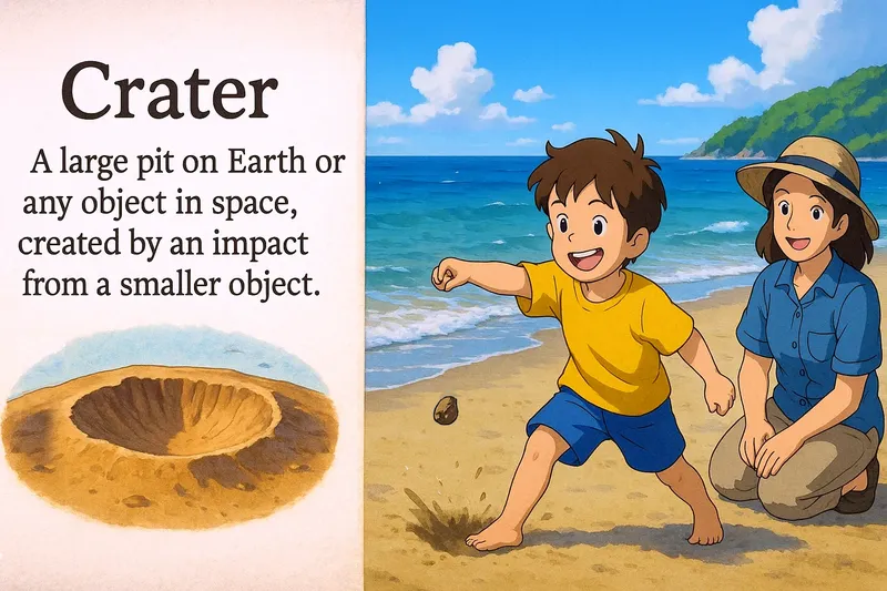 Crater Meaning Crater Meaning
