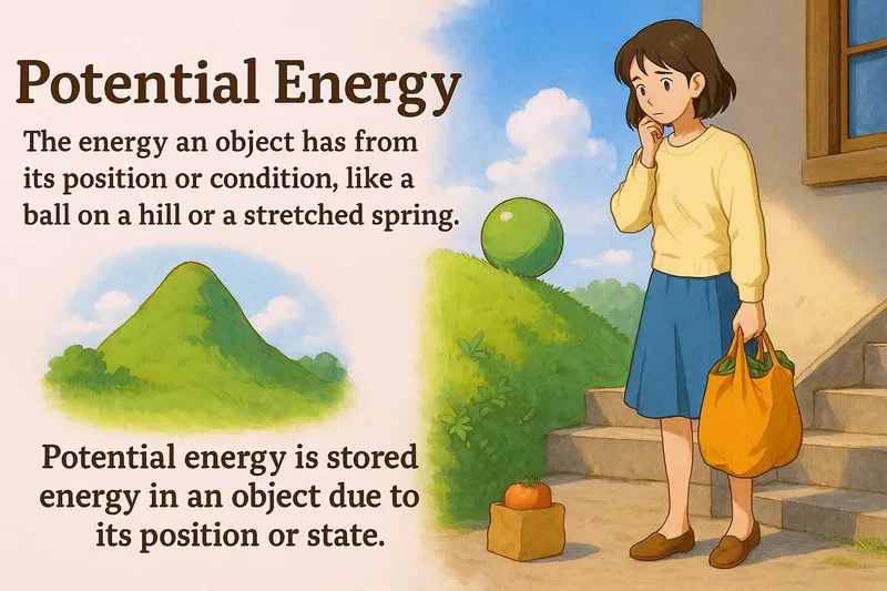 Potential Energy Meaning Potential Energy Meaning