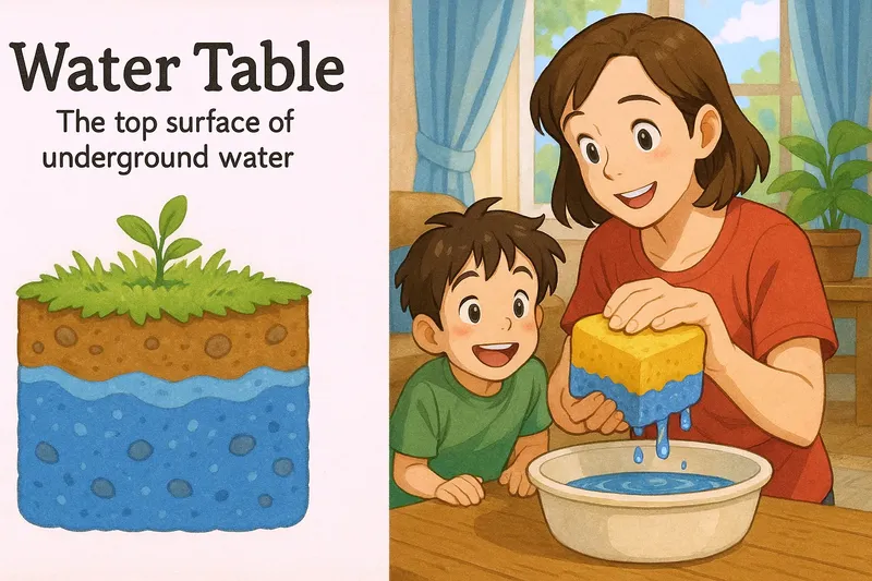Water Table Meaning Water Table Meaning