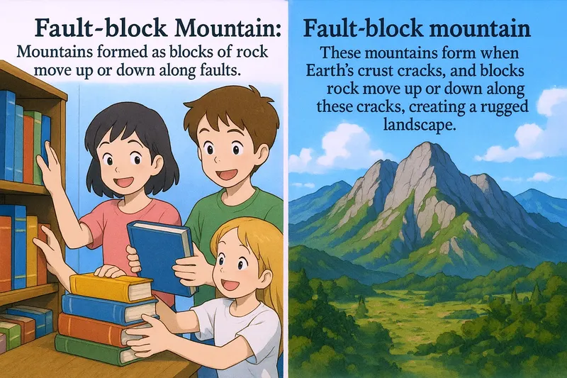 Fault-Block Mountain Meaning