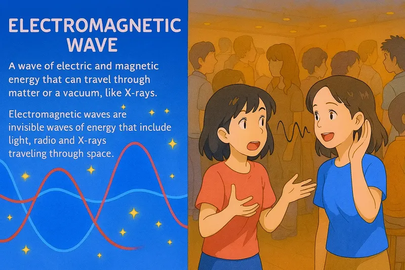 Electromagnetic Wave Meaning Electromagnetic Wave Meaning