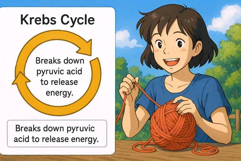 Krebs Cycle Meaning Krebs Cycle Meaning