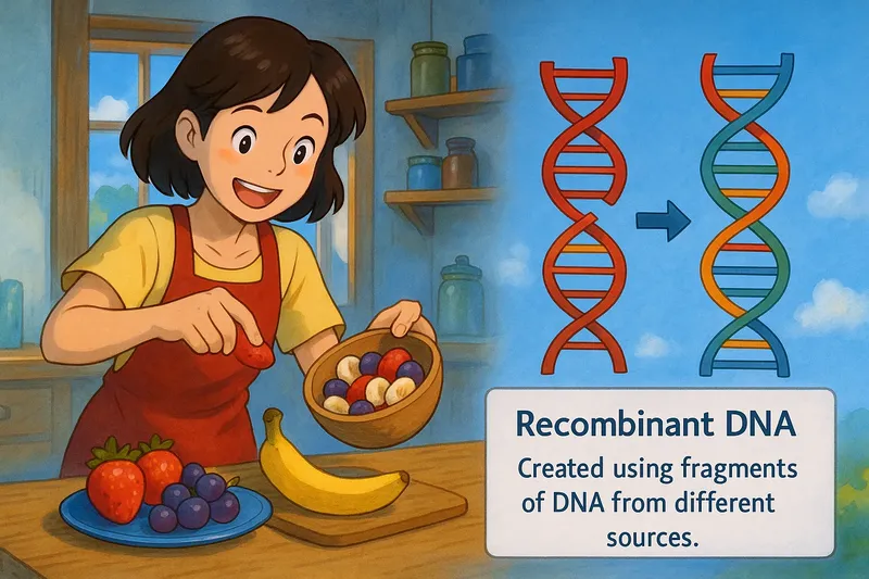 Recombinant DNA Meaning Recombinant DNA Meaning