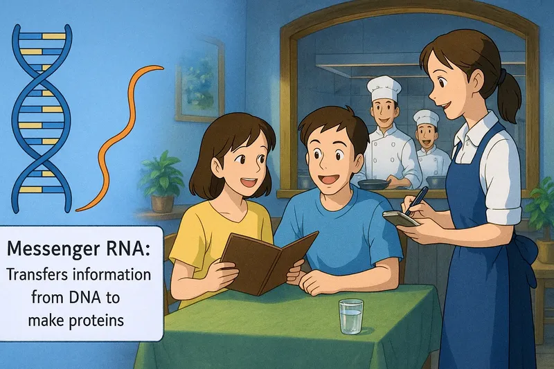 Messenger RNA Meaning Messenger RNA Meaning