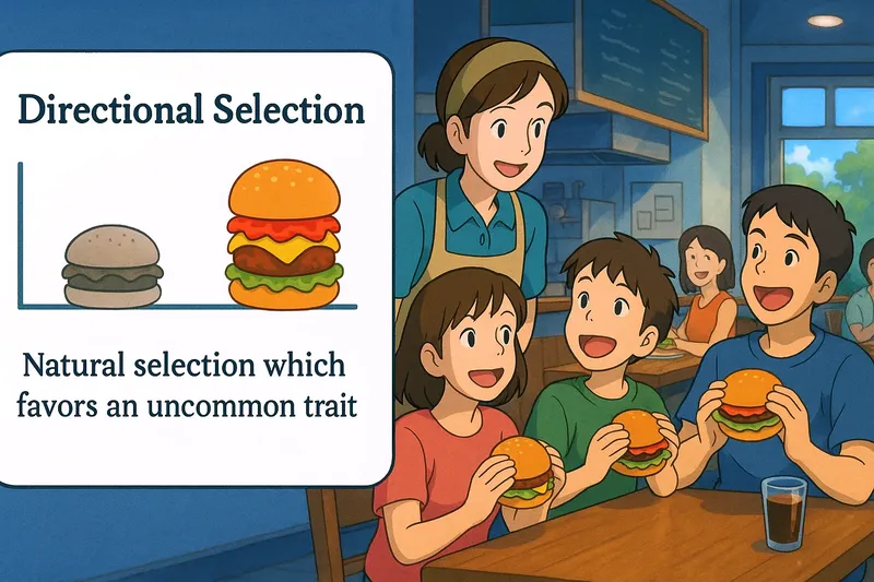 Directional Selection Meaning Directional Selection Meaning
