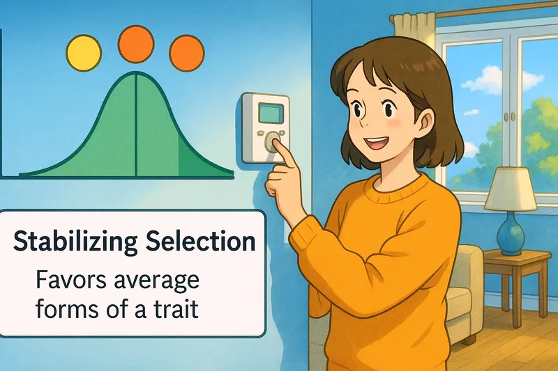 Stabilizing Selection Meaning Stabilizing Selection Meaning