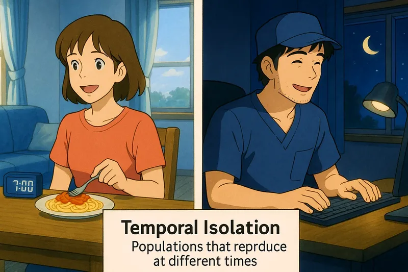 Temporal Isolation Meaning