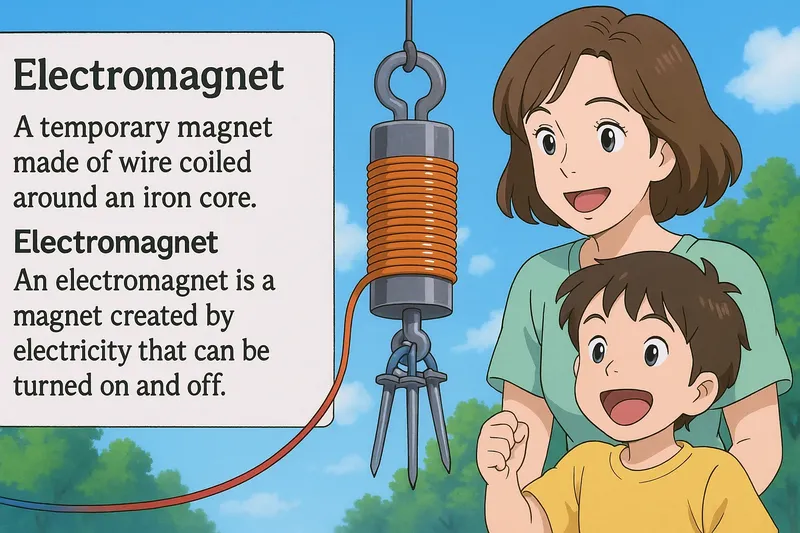 Electromagnet Meaning Electromagnet Meaning