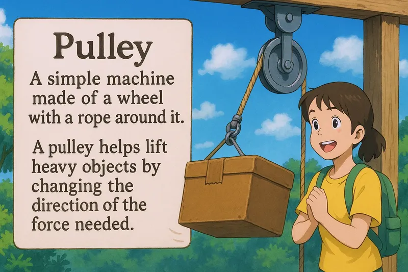Pulley Meaning Pulley Meaning