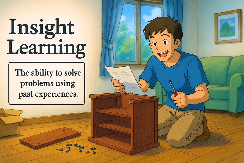 Insight Learning Meaning