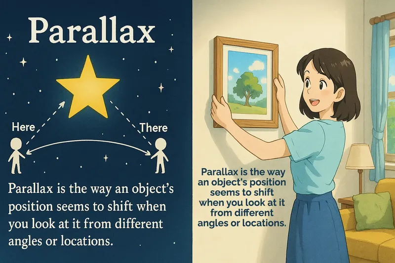 Parallax Meaning Parallax Meaning