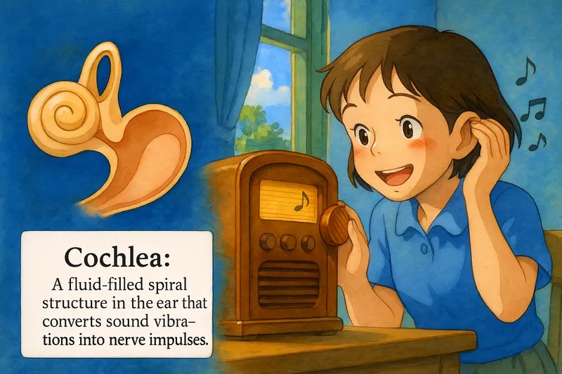 Cochlea Meaning Cochlea Meaning