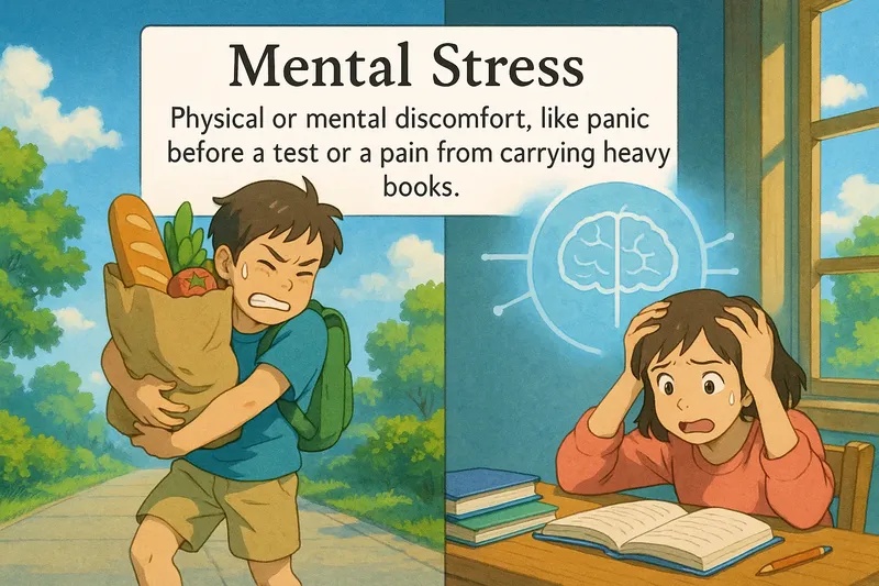 Mental Stress Meaning Mental Stress Meaning