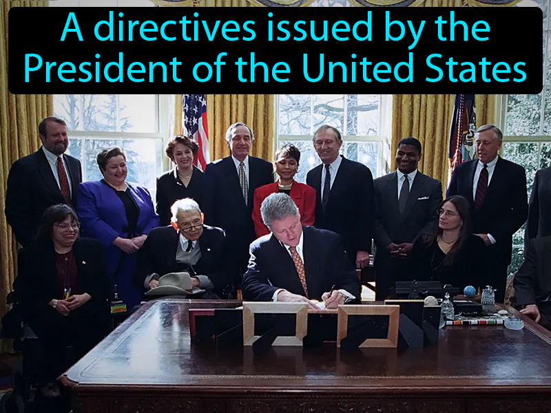 Executive Orders Definition Executive Orders Definition